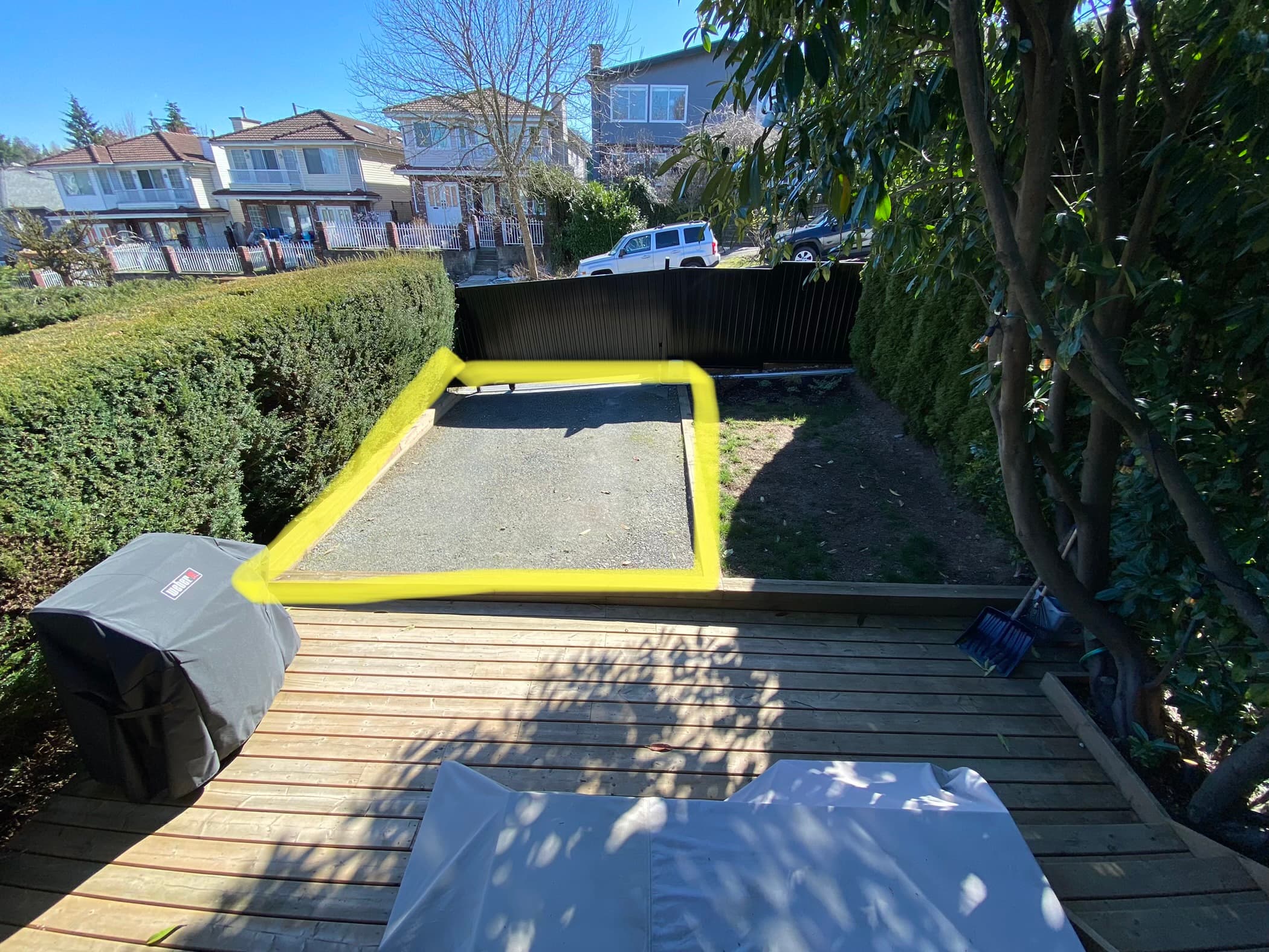 15th Avenue Backyard Renovation — Before